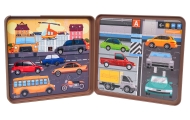 Magnetyczny Zestaw Puzzle Miasto