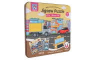 Magnetyczny Zestaw Puzzle Miasto