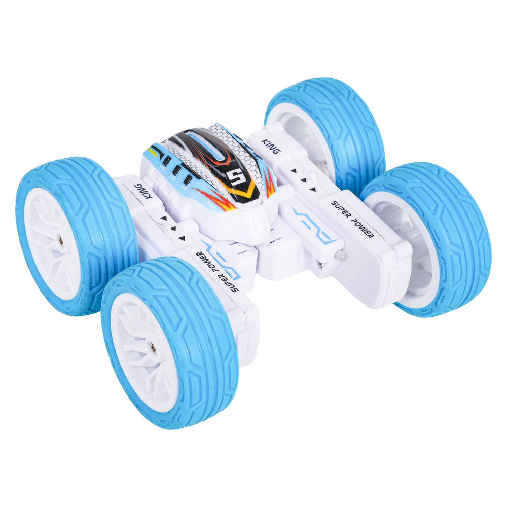 Nuotolinio valdymo R/C POWER STUNT 1:32 mėlyna-Žaislai, Auto ir transporto žaislai, Valdomos radijo bangomis-e-vaikas