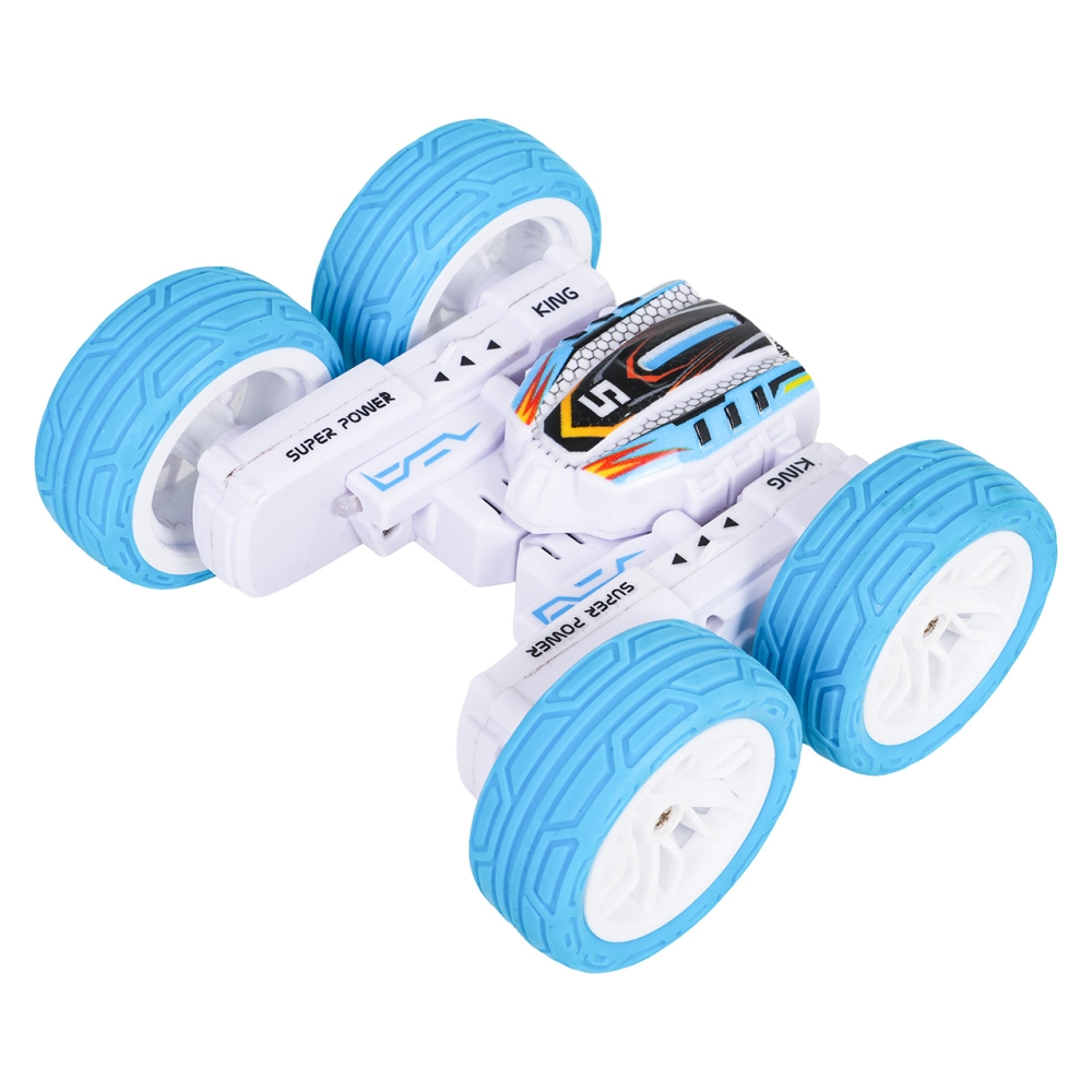 Nuotolinio valdymo R/C POWER STUNT 1:32 mėlyna-Žaislai, Auto ir transporto žaislai, Valdomos radijo bangomis-e-vaikas