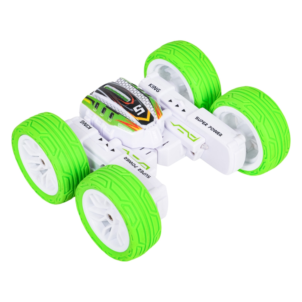 Nuotolinio valdymo R/C transporto priemonė POWER STUNT 1:32 Žalia-Žaislai, Auto ir transporto žaislai, Valdomos radijo bangomis-
