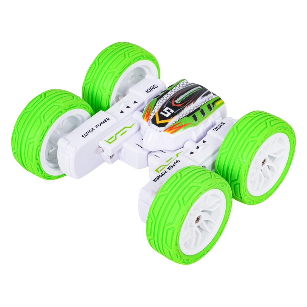 Nuotolinio valdymo R/C transporto priemonė POWER STUNT 1:32 Žalia-Žaislai, Auto ir transporto žaislai, Valdomos radijo bangomis-