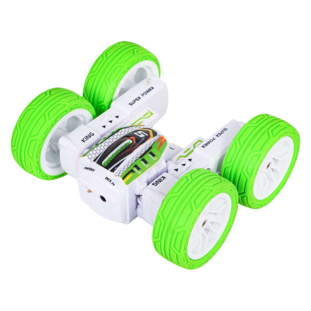 Nuotolinio valdymo R/C transporto priemonė POWER STUNT 1:32 Žalia-Žaislai, Auto ir transporto žaislai, Valdomos radijo bangomis-