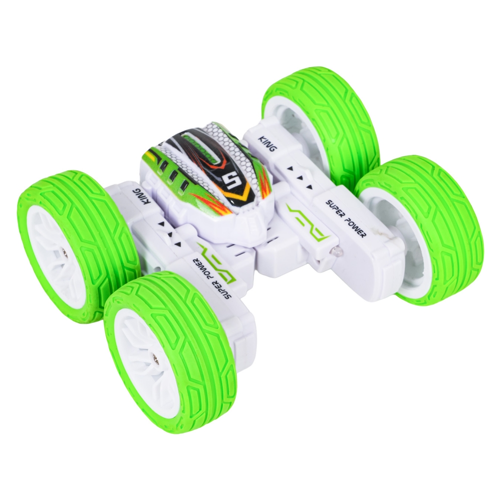 Nuotolinio valdymo R/C transporto priemonė POWER STUNT 1:32 Žalia-Žaislai, Auto ir transporto žaislai, Valdomos radijo bangomis-
