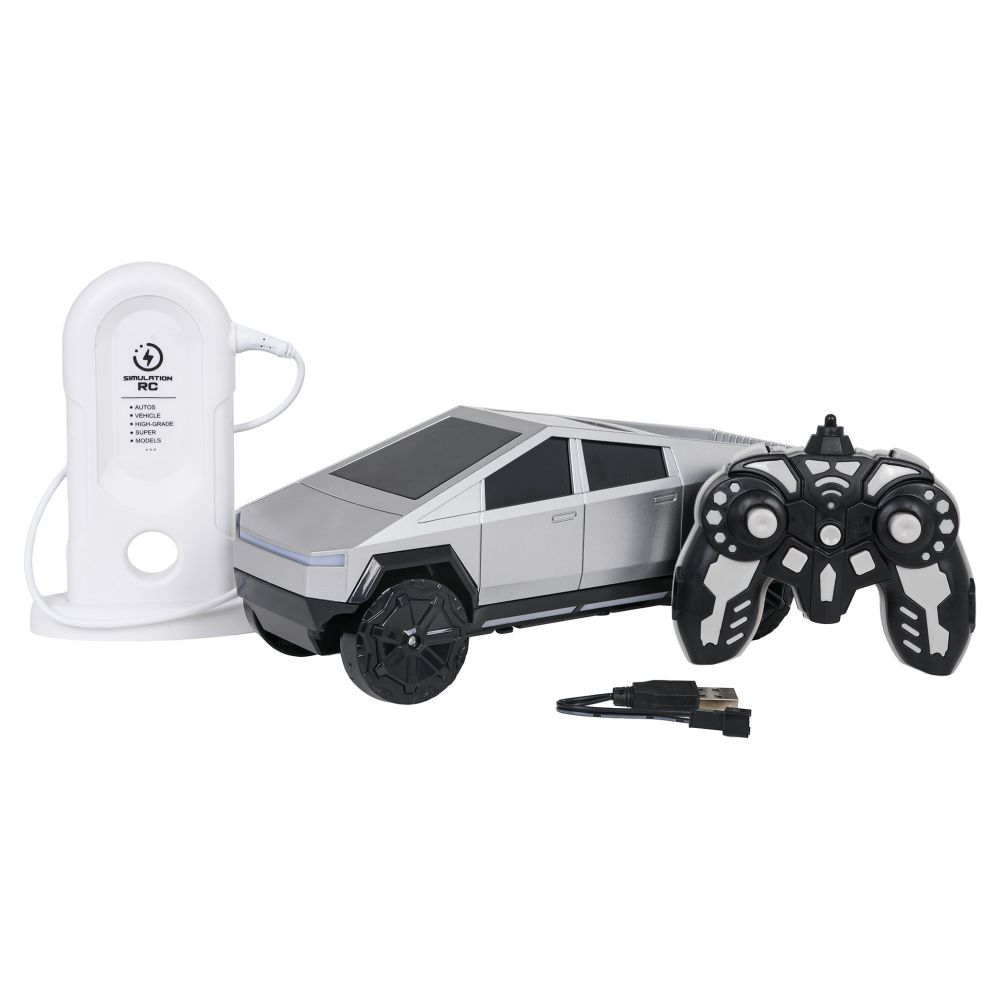 R/C Auto TRACK Silver + įkrovimo stotis