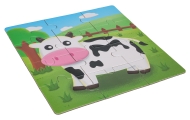 Magnetyczne Puzzle Zwierzęta + Książeczka