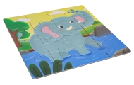 Magnetyczne Puzzle Zwierzęta + Książeczka