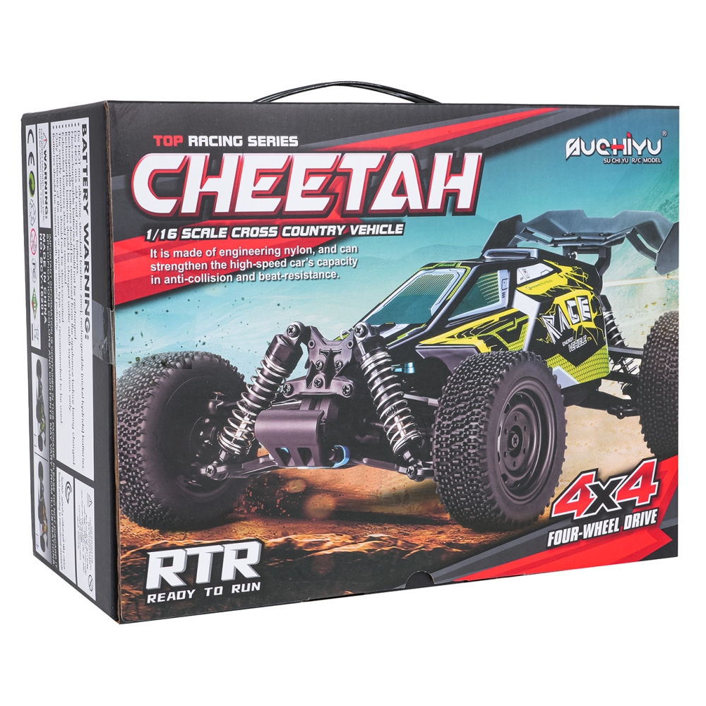 Nuotolinio valdymo R/C lenktyninis automobilis CHEETAH 1:16-Žaislai, Auto ir transporto žaislai, Valdomos radijo bangomis-e-vaik