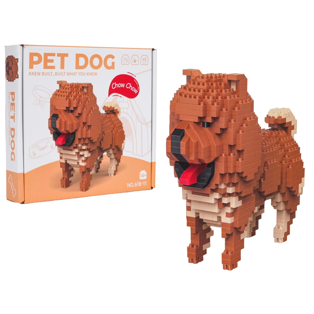 Konstruktorius Chow Chow 800 el.-Žaislai, Konstruktoriai, Lego, statybiniai blokai-e-vaikas