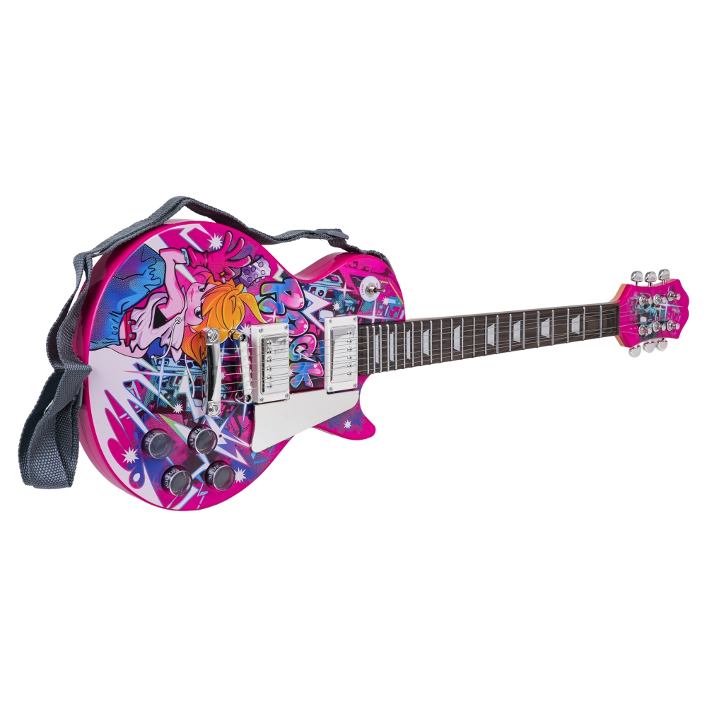 Elektrinė rožinė gitara-Žaislai, Muzikiniai-e-vaikas