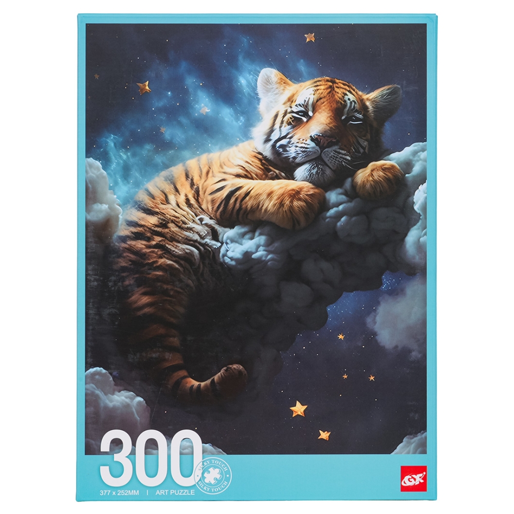 Dėlionė Tigriukas 300el.-Žaislai, Dėlionės, Dėlionės iki 500 detalių-e-vaikas