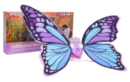 Šviečiantys drugelio sparnai, violetinė-Drabužiai ir aksesuarai, Karnavalinė apranga-e-vaikas