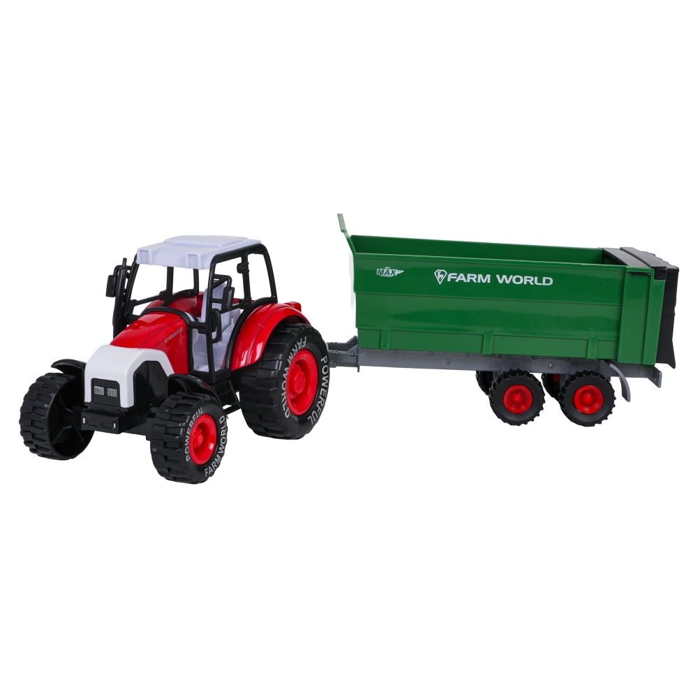 Traktoriaus ir priekabos rinkinys-Žaislai, Auto ir transporto žaislai, Traktoriai-e-vaikas