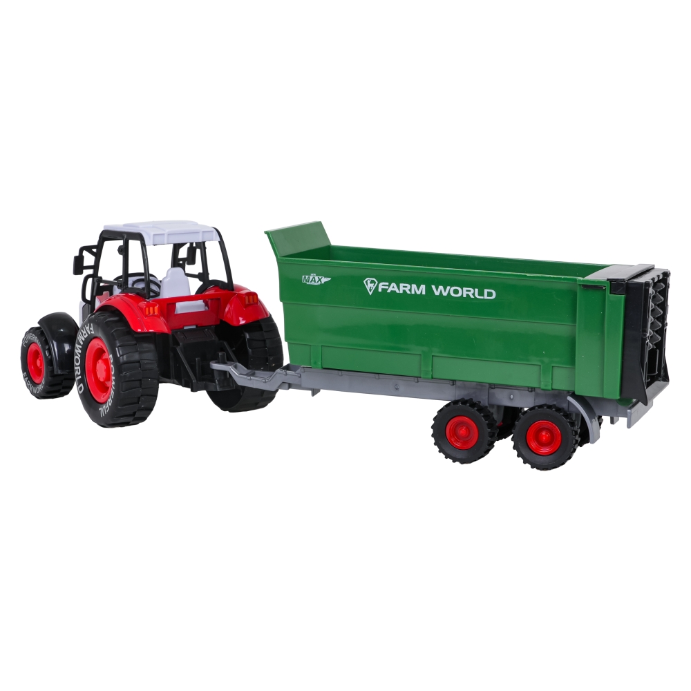 Traktoriaus ir priekabos rinkinys-Žaislai, Auto ir transporto žaislai, Traktoriai-e-vaikas