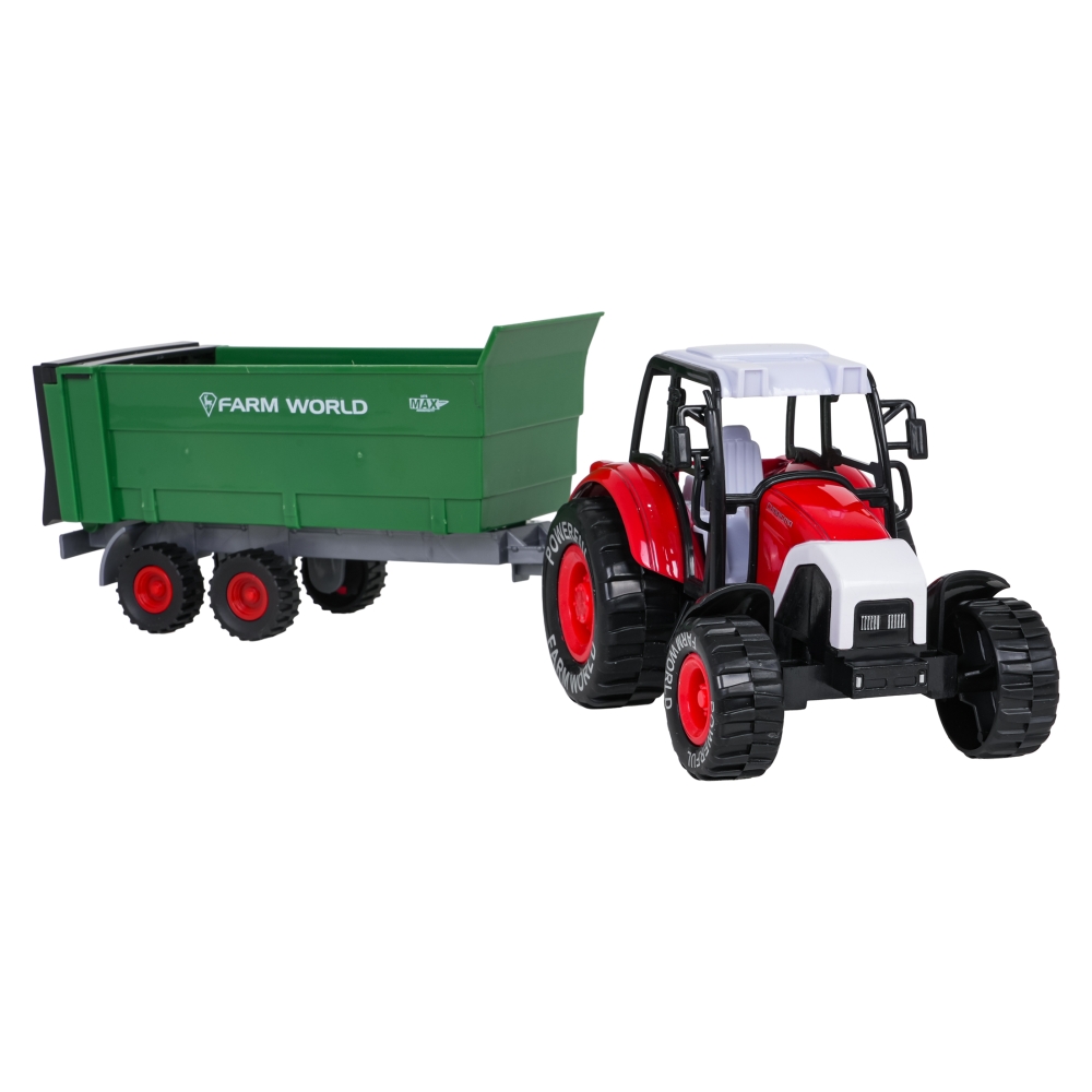 Traktoriaus ir priekabos rinkinys-Žaislai, Auto ir transporto žaislai, Traktoriai-e-vaikas