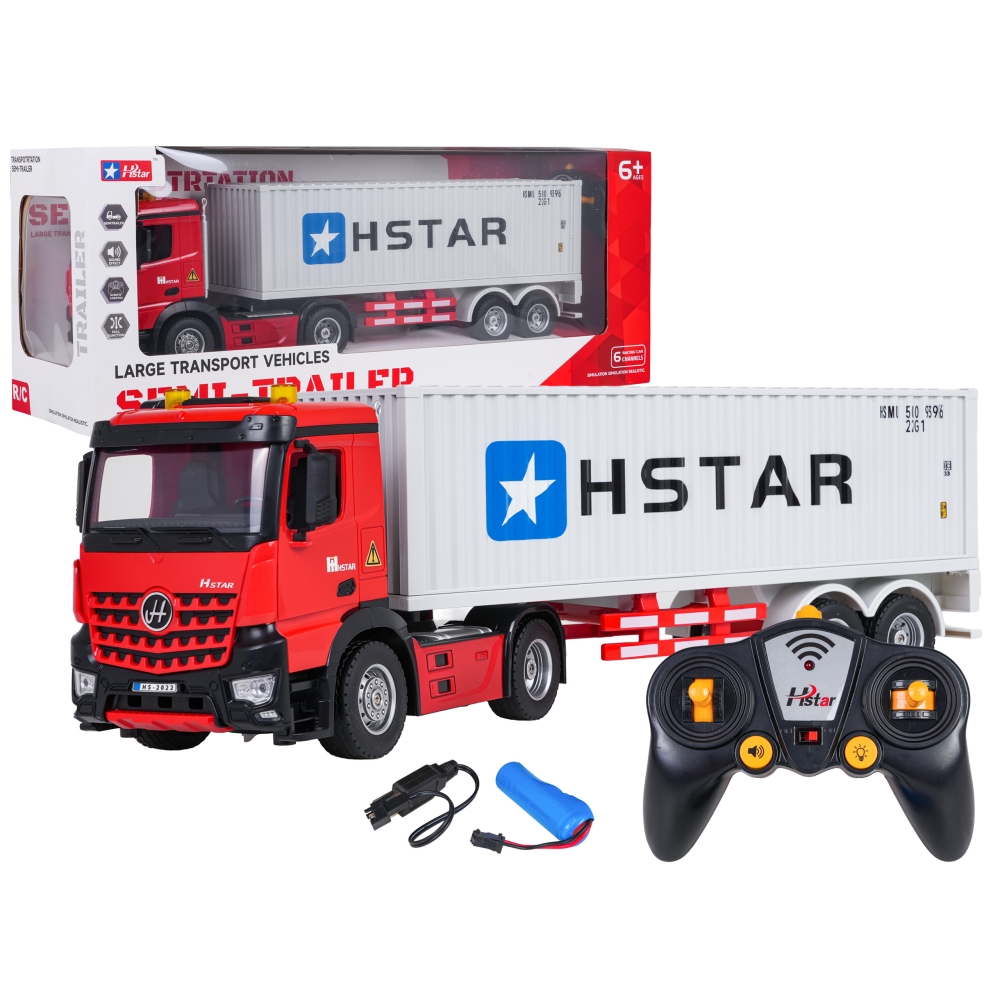 Duży Tir Kontenerowiec R/C