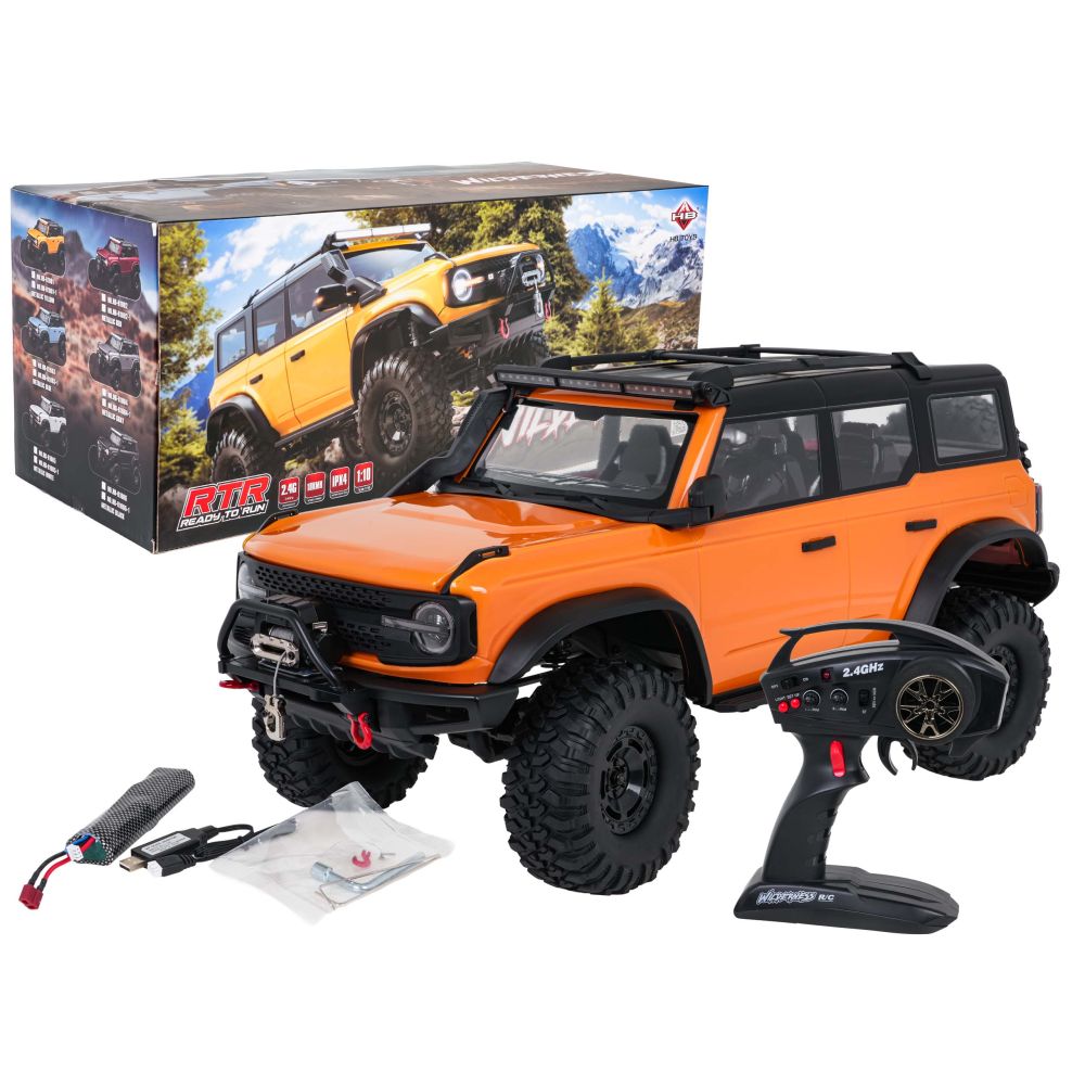 Auto R/C WILDERNESS 1:10 Pomarańczowy