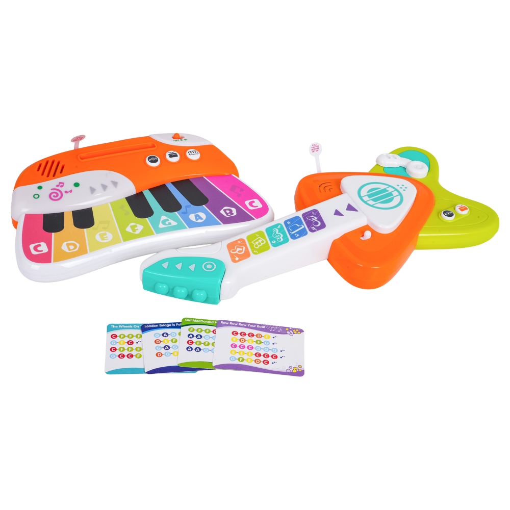 Jutiklinių instrumentų rinkinys mažiems vaikams