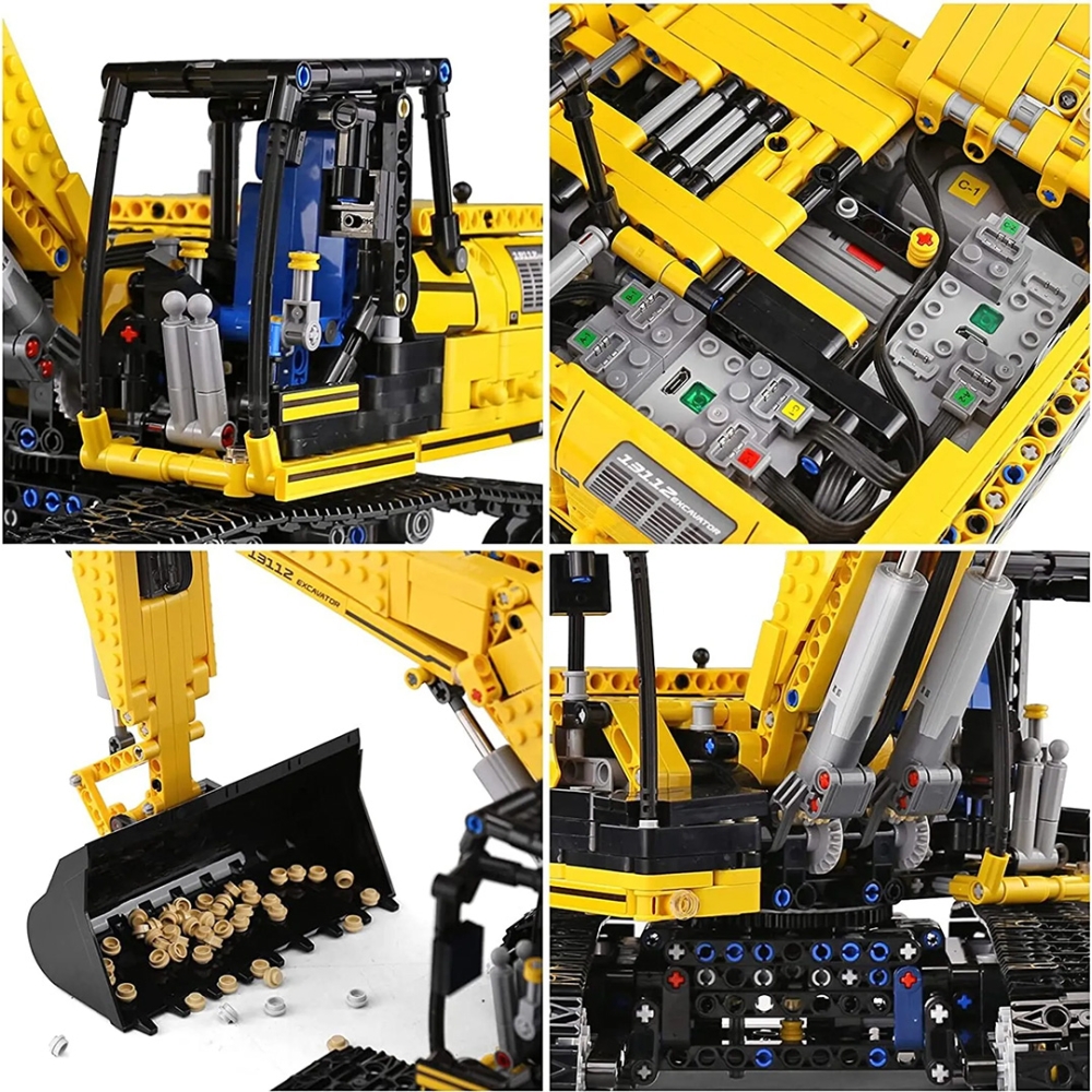 Konstruktorius Ekskavatorius 2169 el.-Žaislai, Konstruktoriai, Lego, statybiniai blokai-e-vaikas