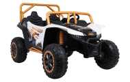 Dvivietis elektrinis Buggy Arctic Cat WILDCAT XX, White-Elektromobiliai vaikams, Keturračiai ir bagiai-e-vaikas
