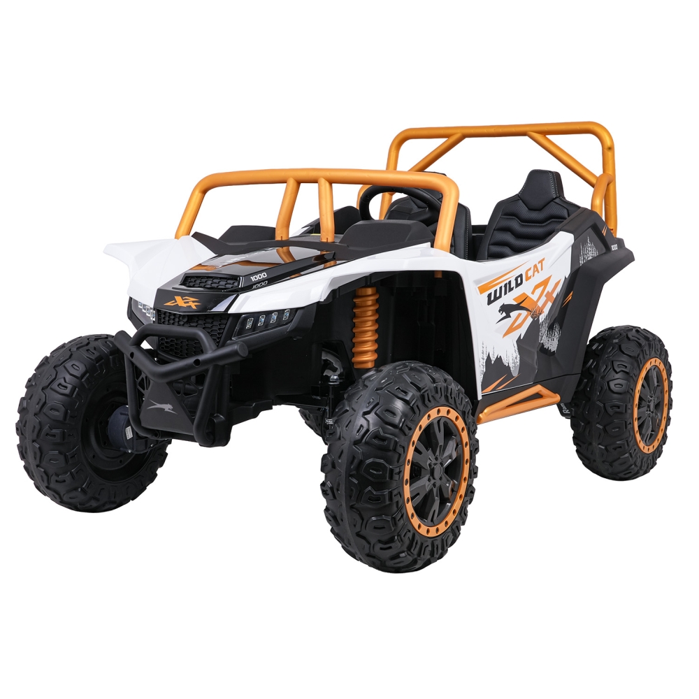 Dvivietis elektrinis Buggy Arctic Cat WILDCAT XX, White-Elektromobiliai vaikams, Keturračiai ir bagiai-e-vaikas