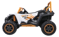 Dvivietis elektrinis Buggy Arctic Cat WILDCAT XX, White-Elektromobiliai vaikams, Keturračiai ir bagiai-e-vaikas
