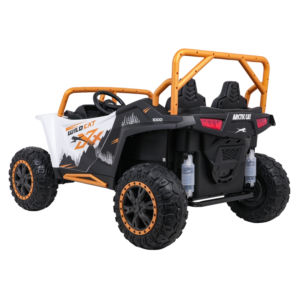 Dvivietis elektrinis Buggy Arctic Cat WILDCAT XX, White-Elektromobiliai vaikams, Keturračiai ir bagiai-e-vaikas