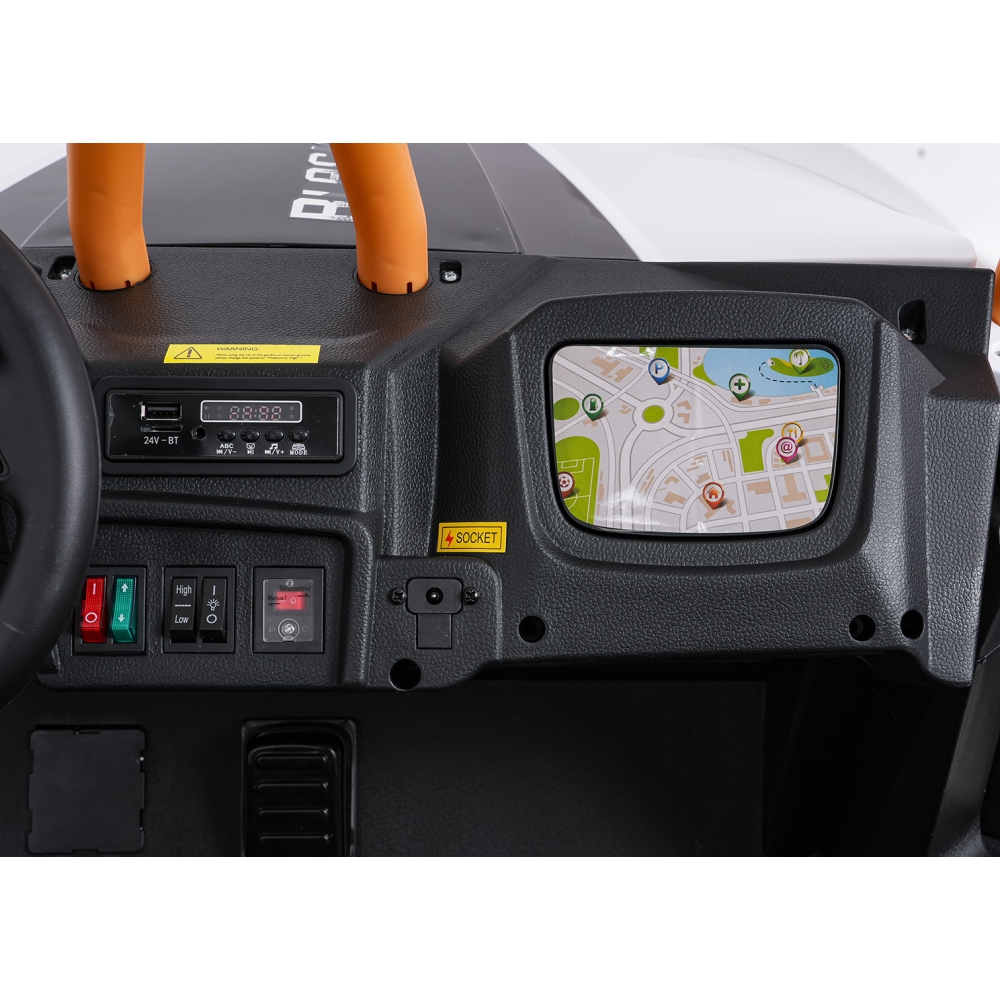 Dvivietis elektrinis Buggy Arctic Cat WILDCAT XX, White-Elektromobiliai vaikams, Keturračiai ir bagiai-e-vaikas
