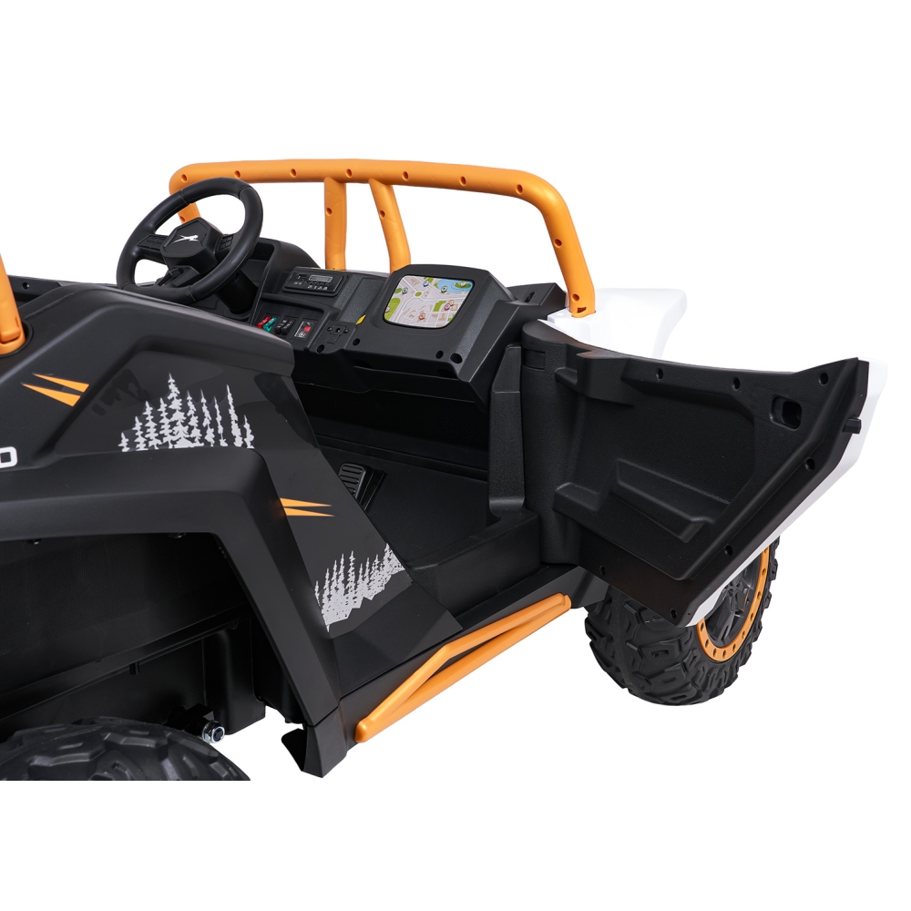 Dvivietis elektrinis Buggy Arctic Cat WILDCAT XX, White-Elektromobiliai vaikams, Keturračiai ir bagiai-e-vaikas