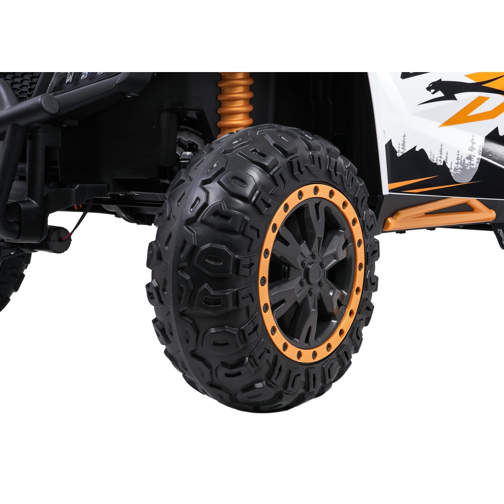 Dvivietis elektrinis Buggy Arctic Cat WILDCAT XX, White-Elektromobiliai vaikams, Keturračiai ir bagiai-e-vaikas