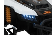 Dvivietis elektrinis Buggy Arctic Cat WILDCAT XX, White-Elektromobiliai vaikams, Keturračiai ir bagiai-e-vaikas