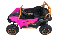 Dvivietis elektrinis Buggy Arctic Cat WILDCAT XX, Pink-Elektromobiliai vaikams, Keturračiai ir bagiai-e-vaikas
