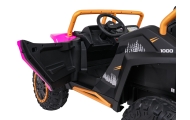Dvivietis elektrinis Buggy Arctic Cat WILDCAT XX, Pink-Elektromobiliai vaikams, Keturračiai ir bagiai-e-vaikas