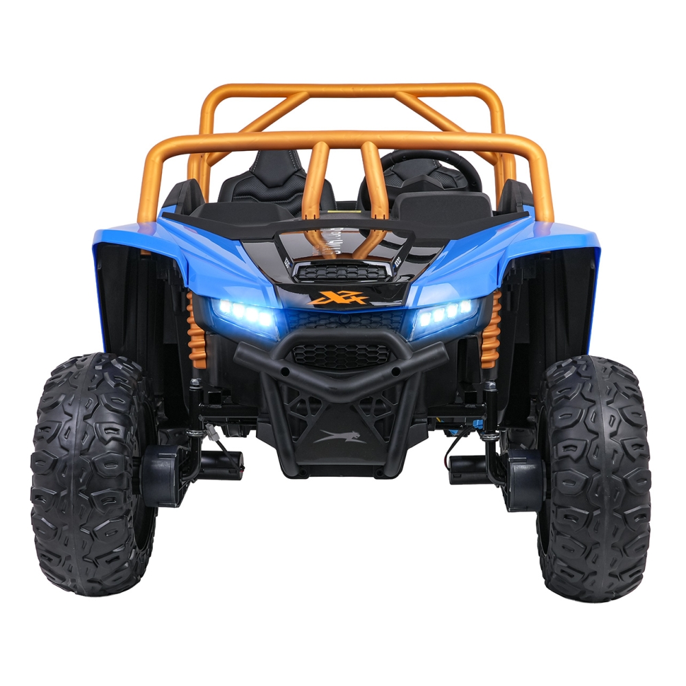 Dvivietis elektrinis Buggy Arctic Cat WILDCAT XX, Blue-Elektromobiliai vaikams, Keturračiai ir bagiai-e-vaikas