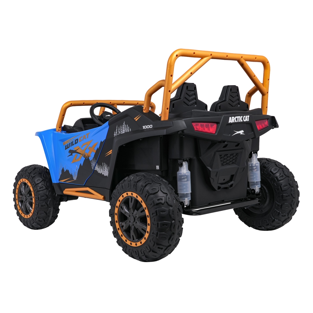 Dvivietis elektrinis Buggy Arctic Cat WILDCAT XX, Blue-Elektromobiliai vaikams, Keturračiai ir bagiai-e-vaikas