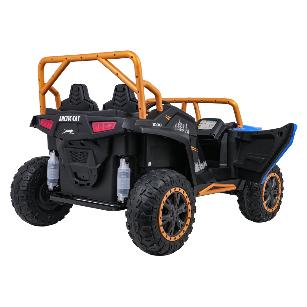 Dvivietis elektrinis Buggy Arctic Cat WILDCAT XX, Blue-Elektromobiliai vaikams, Keturračiai ir bagiai-e-vaikas
