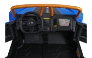 Dvivietis elektrinis Buggy Arctic Cat WILDCAT XX, Blue-Elektromobiliai vaikams, Keturračiai ir bagiai-e-vaikas