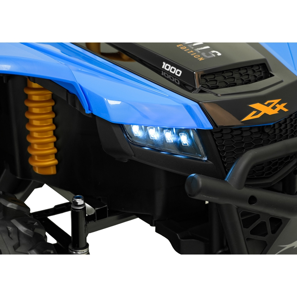 Dvivietis elektrinis Buggy Arctic Cat WILDCAT XX, Blue-Elektromobiliai vaikams, Keturračiai ir bagiai-e-vaikas