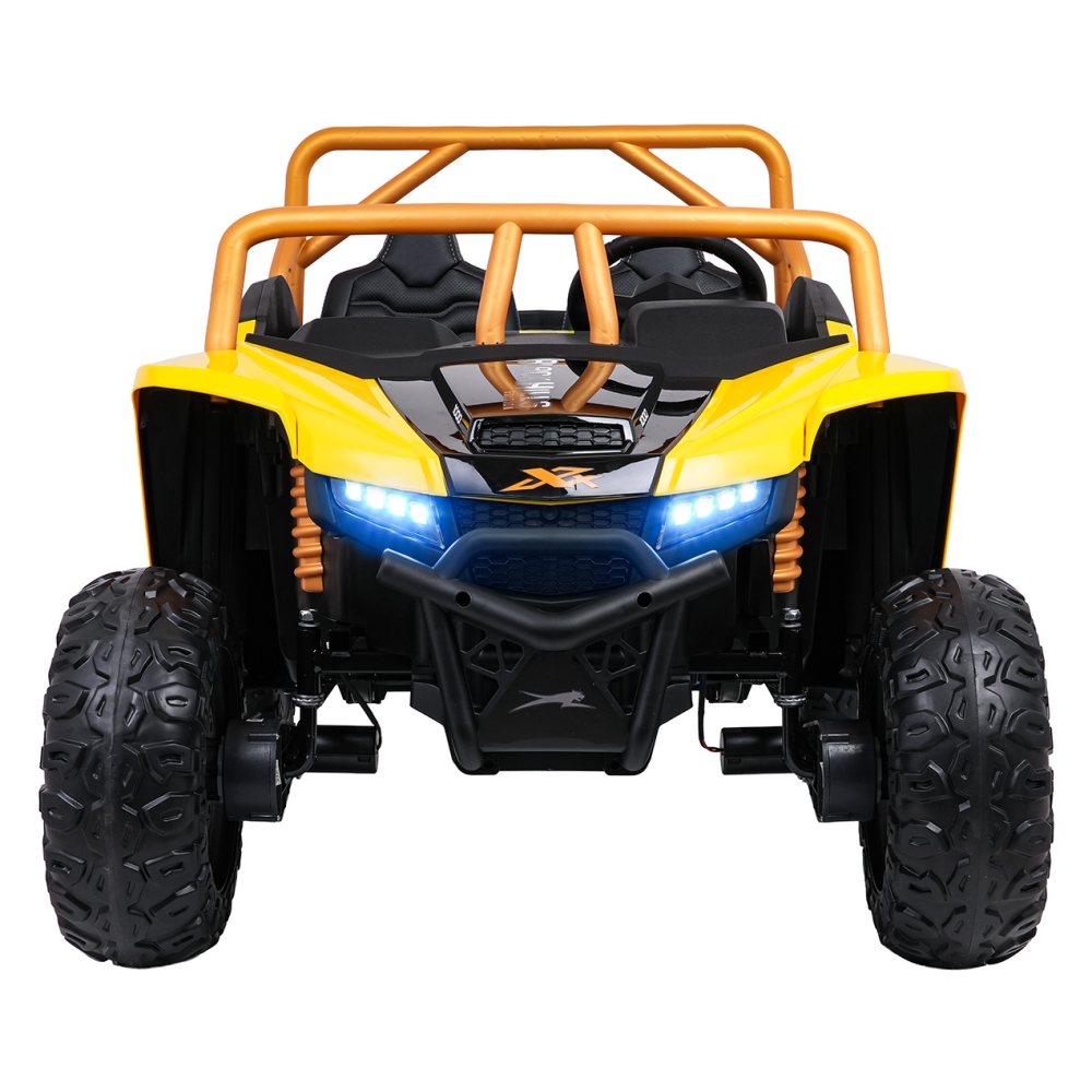 Dvivietis elektrinis Buggy Arctic Cat WILDCAT XX, Yellow-Elektromobiliai vaikams, Keturračiai ir bagiai-e-vaikas