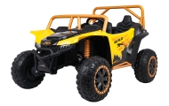 Dvivietis elektrinis Buggy Arctic Cat WILDCAT XX, Yellow-Elektromobiliai vaikams, Keturračiai ir bagiai-e-vaikas