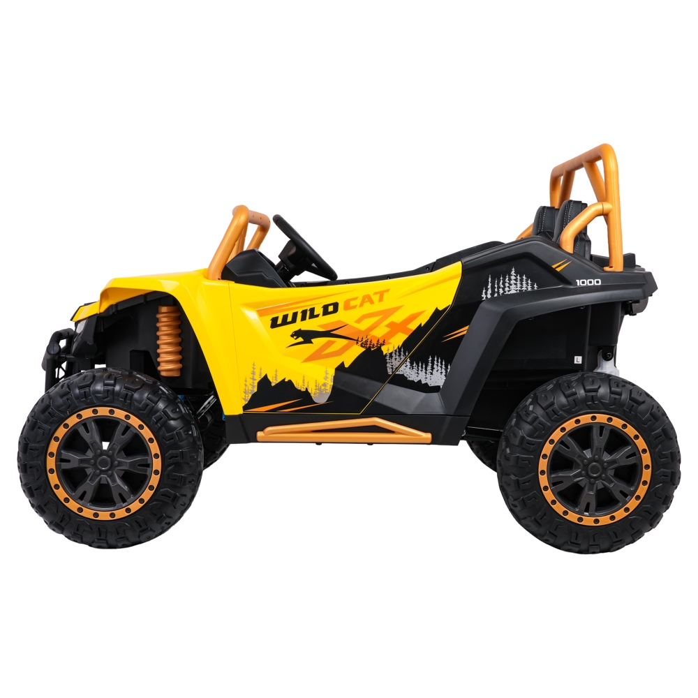 Dvivietis elektrinis Buggy Arctic Cat WILDCAT XX, Yellow-Elektromobiliai vaikams, Keturračiai ir bagiai-e-vaikas
