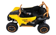 Dvivietis elektrinis Buggy Arctic Cat WILDCAT XX, Yellow-Elektromobiliai vaikams, Keturračiai ir bagiai-e-vaikas