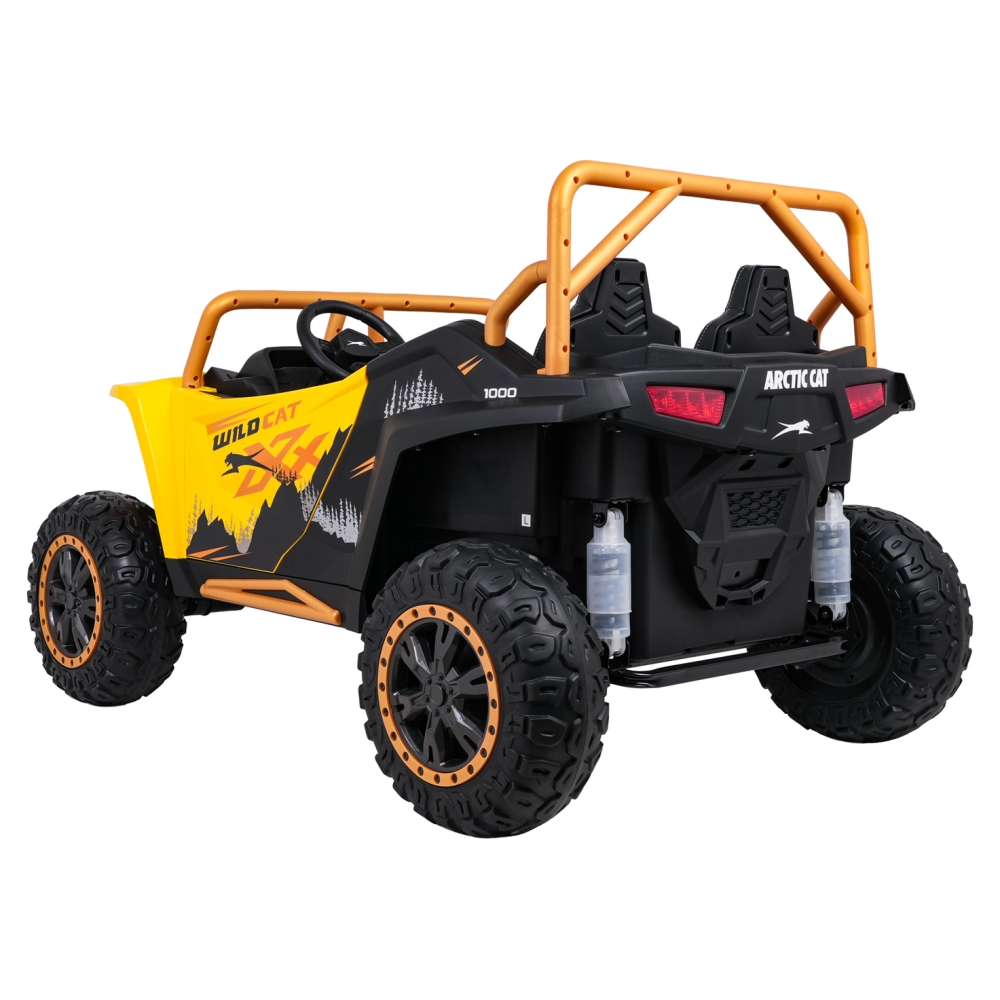 Dvivietis elektrinis Buggy Arctic Cat WILDCAT XX, Yellow-Elektromobiliai vaikams, Keturračiai ir bagiai-e-vaikas