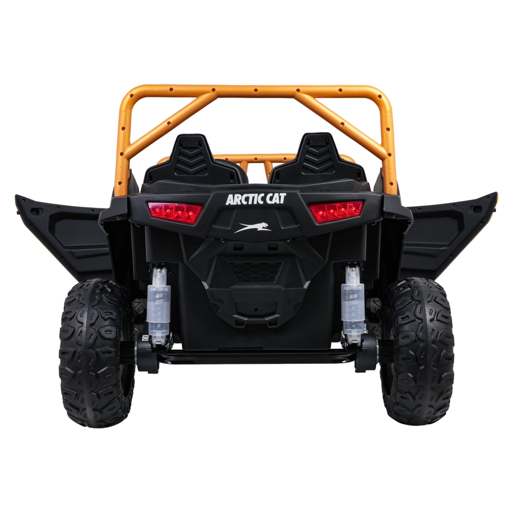 Dvivietis elektrinis Buggy Arctic Cat WILDCAT XX, Yellow-Elektromobiliai vaikams, Keturračiai ir bagiai-e-vaikas