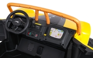 Dvivietis elektrinis Buggy Arctic Cat WILDCAT XX, Yellow-Elektromobiliai vaikams, Keturračiai ir bagiai-e-vaikas