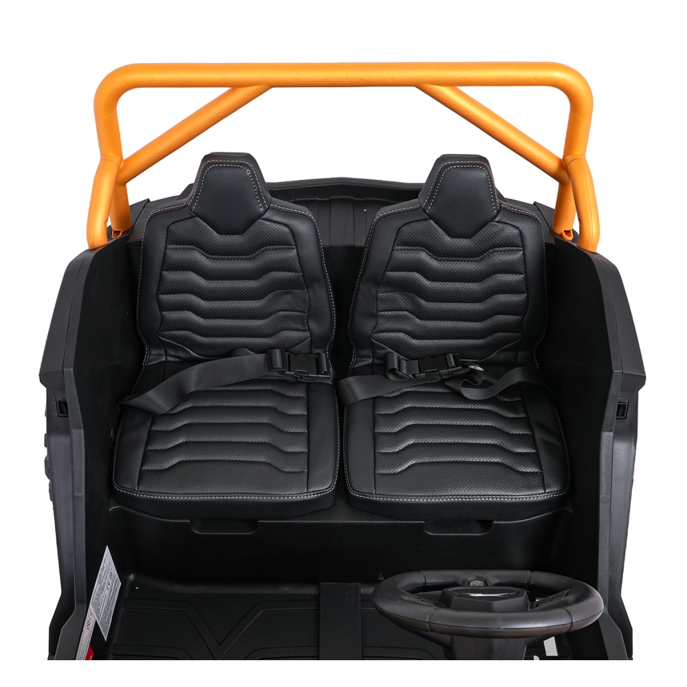 Dvivietis elektrinis Buggy Arctic Cat WILDCAT XX, Yellow-Elektromobiliai vaikams, Keturračiai ir bagiai-e-vaikas