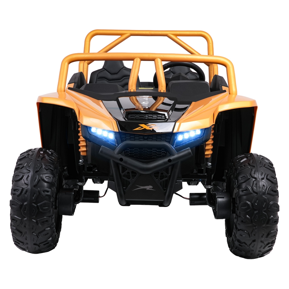 Dvivietis elektrinis Buggy Arctic Cat WILDCAT XX, Gold-Elektromobiliai vaikams, Keturračiai ir bagiai-e-vaikas
