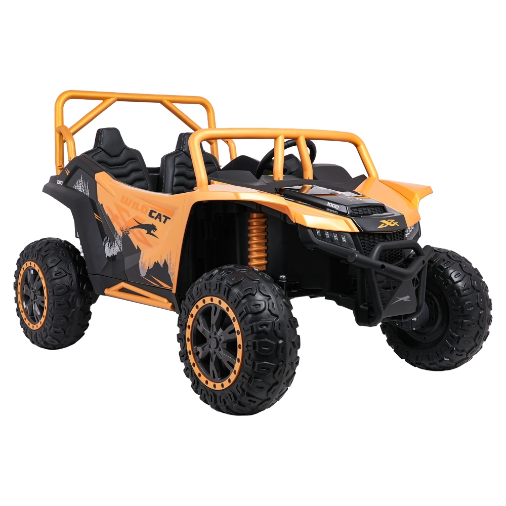 Dvivietis elektrinis Buggy Arctic Cat WILDCAT XX, Gold-Elektromobiliai vaikams, Keturračiai ir bagiai-e-vaikas