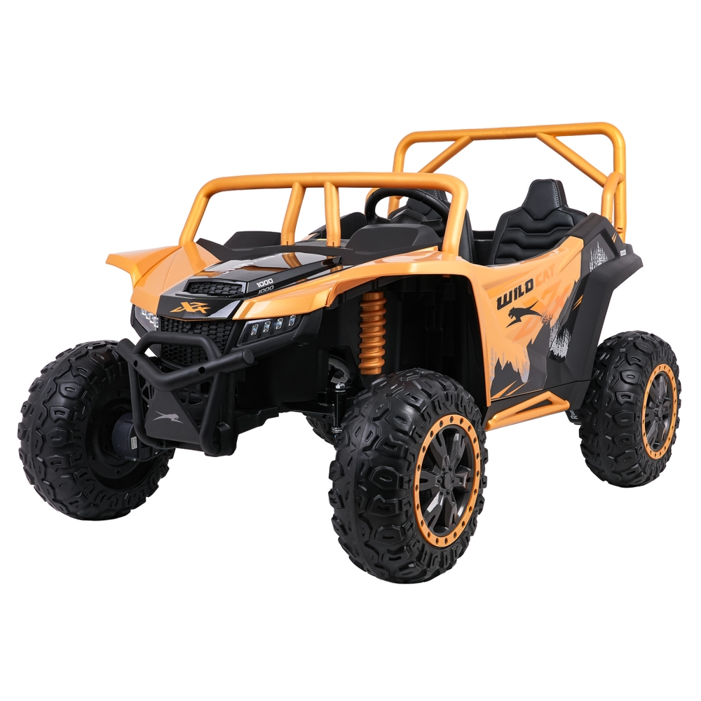 Dvivietis elektrinis Buggy Arctic Cat WILDCAT XX, Gold-Elektromobiliai vaikams, Keturračiai ir bagiai-e-vaikas