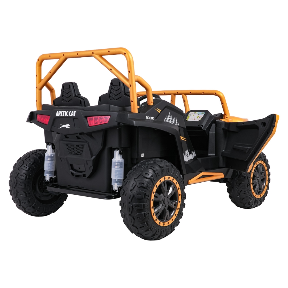 Dvivietis elektrinis Buggy Arctic Cat WILDCAT XX, Gold-Elektromobiliai vaikams, Keturračiai ir bagiai-e-vaikas